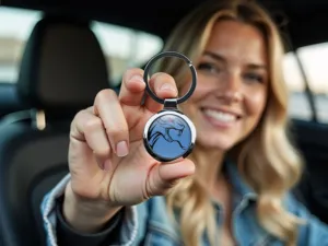 Coach Car Keyfob Steel Pro Stylish